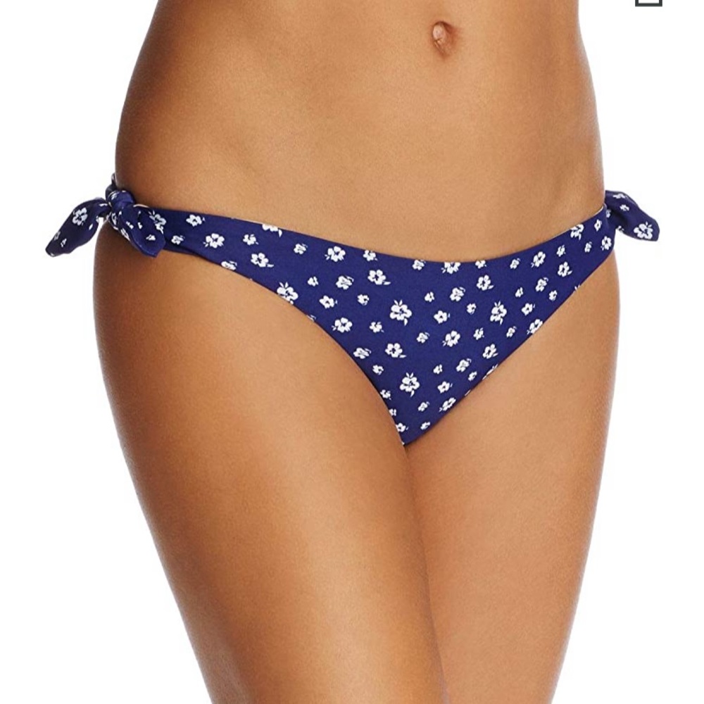 MINKPINK Mantaray bikini navy blue bottoms